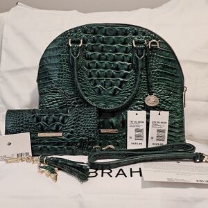Brahmin Georgina  Emerald Set -Never carried